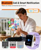 Smart Watches for Women Men, 2025 Smartwatch 1.85''Alexa Fitness Tracker Smart Watch Compatible for Android iPhone with Bluetooth Call (Answer/Make), 3ATM Waterproof Heart Rate/Sleep/SpO2 Monitor 120+