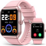 Smart Watches for Man Women with Bluetooth Call,1.91" Smartwatch with Heart Blood Pressure/Blood Oxygen/Rate/Sleep Monitor,100+ Sports Mode Fitness Tracker with IP67 Waterproof for iOS Android