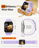 Smart Watches for Women Men, 2025 Smartwatch 1.85''Alexa Fitness Tracker Smart Watch Compatible for Android iPhone with Bluetooth Call (Answer/Make), 3ATM Waterproof Heart Rate/Sleep/SpO2 Monitor 120+